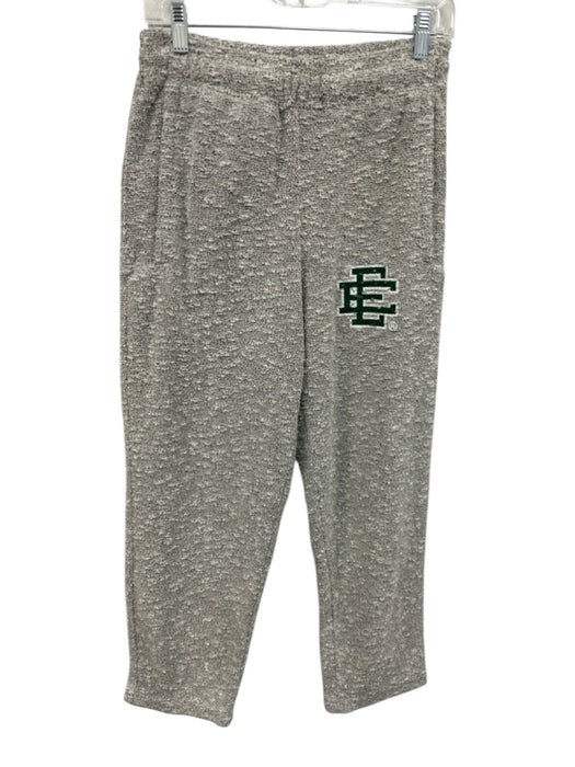 Eric Emmanuel Size S gray & green Cotton Heathered Boucle Print Jogger Pants gray & green / S