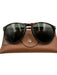 Persol Brown & Black Acetate tinted lens Tortoise Sunglasses Brown & Black