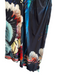 Camilla Size L/XL Black & Multi Silk Floral One Shoulder Sequin Detail Dress Black & Multi / L/XL