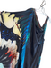 Camilla Size L/XL Black & Multi Silk Floral One Shoulder Sequin Detail Dress Black & Multi / L/XL