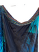 Camilla Size L/XL Black & Multi Silk Floral One Shoulder Sequin Detail Dress Black & Multi / L/XL
