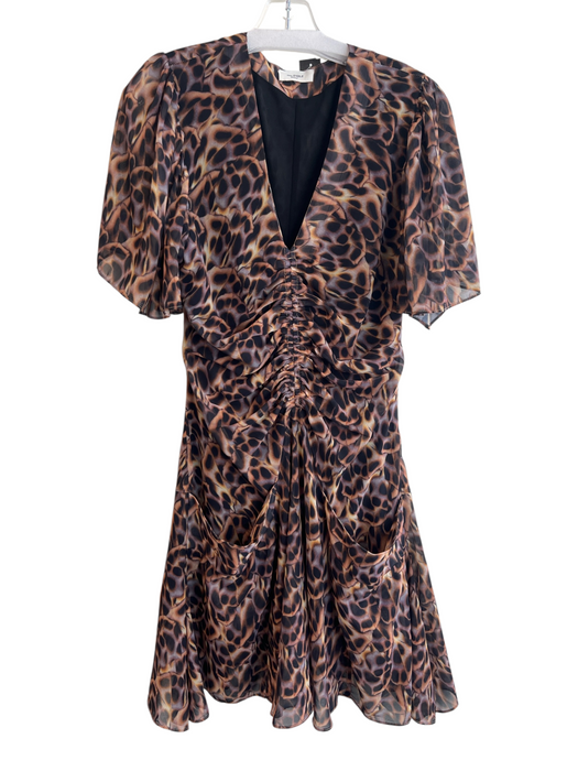 Isabel Etoile Marant Size 36 Brown & Multi No Fabric Tag Animal Print Dress Brown & Multi / 36