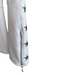 Jet Set White & Silver Polyamide Stars Zip Pockets Front Zipper Ski Wear White & Silver / 0
