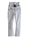 Jet Set White & Silver Polyamide Stars Zip Pockets Front Zipper Ski Wear White & Silver / 0
