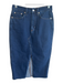 Veronica Beard Size 4 Dark denim Cotton Blend 5 Pocket Zip Fly Front Slit Skirt Dark denim / 4