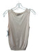 Moschino Cheap & Chic Size 8 Pale Pink Rayon Blend Sleeveless Round Neck Top Pale Pink / 8