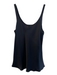 Josie Natori Size S Black Silk Sleeveless solid color Round Neck Tank Top Top Black / S