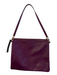 Etro Plum Leather Gold hardware Square Zip closure Shoulder Bag Bag Plum / S