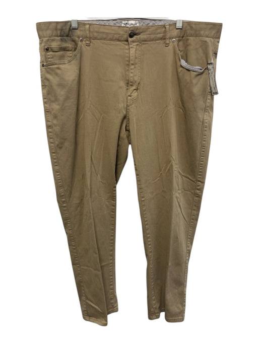 Peter Millar Size 40 Beige Cotton Blend Solid Khakis Men's Pants Beige / 40