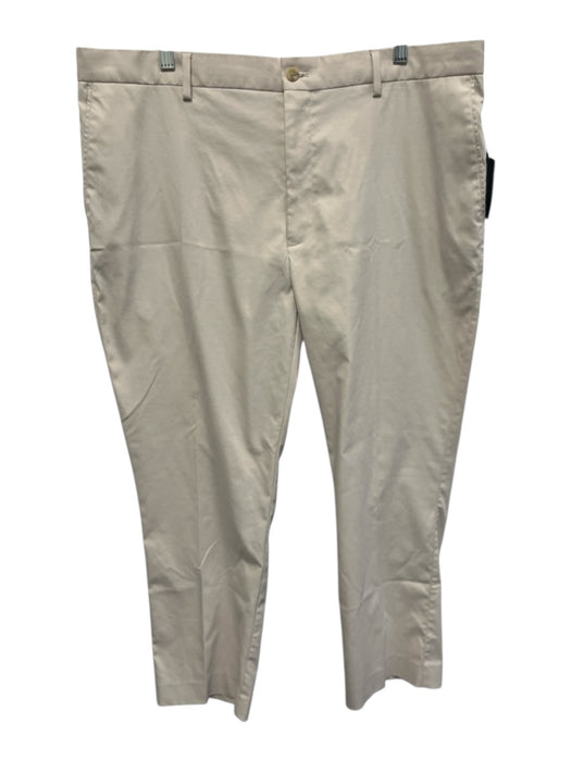 Peter Millar Size 40 Beige Synthetic Solid Athletic Khakis Men's Pants Beige / 40