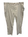 Peter Millar Size 40 Beige Synthetic Solid Athletic Khakis Men's Pants Beige / 40