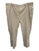 Peter Millar Size 40 Beige Synthetic Solid Athletic Khakis Men's Pants Beige / 40