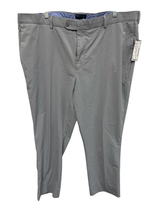 Peter Millar Size 42 Gray Synthetic Solid Athletic Khakis Men's Pants Gray / 42