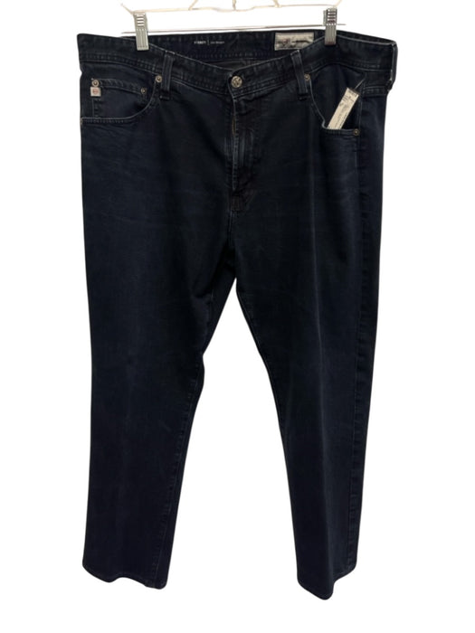 AG Size 38 Dark Blue Cotton Blend Solid Jean Men's Pants Dark Blue / 38