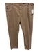 AG Size 38 Dark Tan Cotton Blend Solid Khakis Men's Pants Dark Tan / 38