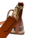 Valentino Red, Brown, Tan, Purple Leather Drawstring Horizontal Stripe Logo Bag Red, Brown, Tan, Purple / S