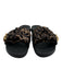 Fendi Shoe Size 40 Black & Brown Leather goldtone hardware Satin Sandals Black & Brown / 40