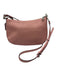Coach Light Pink Leather Silver Hardware Pebbled Crossbody Bag Light Pink