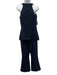 KZ_K STUDIO Size 4 Navy Polyester Sleeveless High Neck Elastic Waist Pant Set Navy / 4