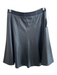 Rebecca Taylor Size 2 Black Polyester & Polyurethane Lining Silk Panel Skirt Black / 2