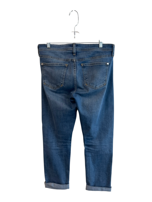 Pilcro Size 28 Med Light Wash Cotton Blend 5 Pocket Zip Fly Mid Rise Jeans Med Light Wash / 28
