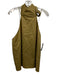 Tibi Size 10 Khaki Green Cotton Sleeveless Halter Tie Back Spaghetti Strap Top Khaki Green / 10