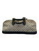 Louis Vuitton Navy, Beige, Brown Leather Monogram Long Zip Close hand bag Bag Navy, Beige, Brown / M