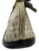 Louis Vuitton Navy, Beige, Brown Leather Monogram Long Zip Close hand bag Bag Navy, Beige, Brown / M