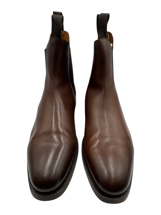 Sid Mashburn Shoe Size 11 Like New Brown Leather Solid Chelsea Boot Men's Shoes Brown / 11