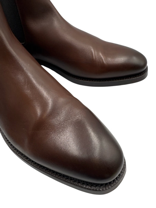 Sid Mashburn Shoe Size 11 Like New Brown Leather Solid Chelsea Boot Men's Shoes Brown / 11