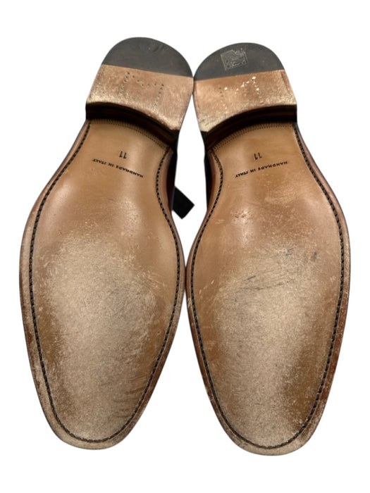 Sid Mashburn Shoe Size 11 Like New Brown Leather Solid Chelsea Boot Men's Shoes Brown / 11