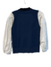 Veronica Beard Size XS Navy & white Viscose Blend Long Sleeve Eyelet Ribbed Top Navy & white / XS