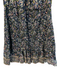 Veronica Beard Size 0 Navy & Multi Cotton Paisley Print Deep V neck Dress Navy & Multi / 0