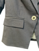 Veronica Beard Size 0 Midnight Navy Linen Blend 1 Button Half Sleeve Blazer Midnight Navy / 0