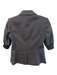 Veronica Beard Size 0 Midnight Navy Linen Blend 1 Button Half Sleeve Blazer Midnight Navy / 0