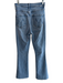 Mother Size 27 Light Wash Cotton Blend High Rise Zip Fly 5 Pocket Flare Jeans Light Wash / 27