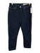 Rag & Bone Size 26 Dark Wash Cotton Denim Zip Fly Mid Rise Slim Straight Jeans Dark Wash / 26