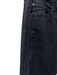 Mother Size 29 Black Cotton Blend Mid Rise 5 Pocket Zip Fly Side Detail Jeans Black / 29