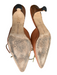 Manolo Blahnik Shoe Size 36.5 Light Brown Leather Pointed Toe Kitten Heel Shoes Light Brown / 36.5