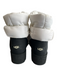 Ugg Shoe Size 7 White Nylon Velcro Strap Ankle High Puffer Moon Boot Booties White / 7