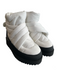 Ugg Shoe Size 7 White Nylon Velcro Strap Ankle High Puffer Moon Boot Booties White / 7