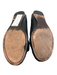Cole Haan Shoe Size 8 Black Leather Almond Toe Buckle Detail Flat Loafer Shoes Black / 8