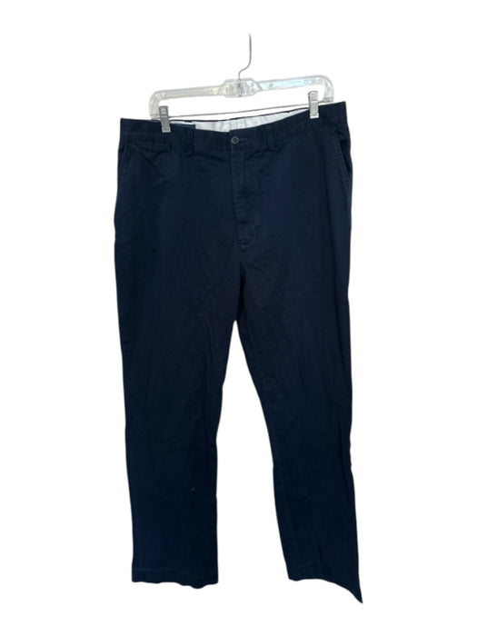 Polo Size 36/32 Navy Cotton Straight Leg Men's Pants Navy / 36/32