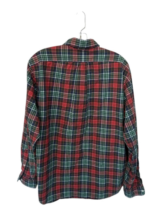 Ralph Lauren Size L Multi Cotton Plaid Button Up Collar Men's Shirt Multi / L