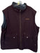 Columbia Size XXL Brown Polyester Blend Zip Up Leather Detail Pocket Men's Vest Brown / XXL