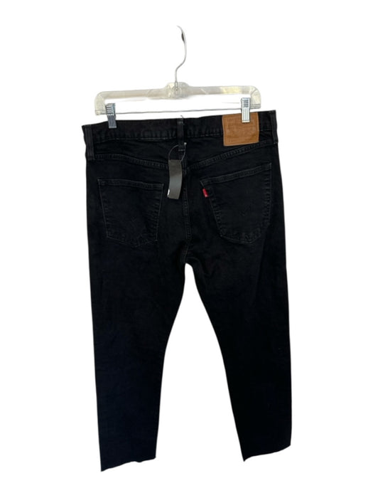 Levis Size 34/32 Black Cotton Denim Cut Off Men's Pants Black / 34/32