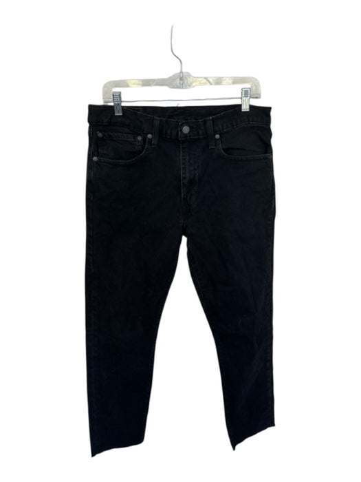 Levis Size 34/32 Black Cotton Denim Cut Off Men's Pants Black / 34/32