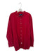 Ralph Lauren Size XXL Red Cotton logo Button Up Collar Men's Shirt Red / XXL