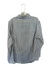 Polo Size L Blue & White Cotton Grid Button Up Classic Fit Men's Shirt Blue & White / L
