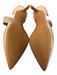 Alex Marie Shoe Size 8.5 Beige Manmade Material Pointed Toe Shimmer Detail Heels Beige / 8.5